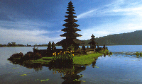bedugul - el templo del lago Bratan - la Diosa Dewi Danu